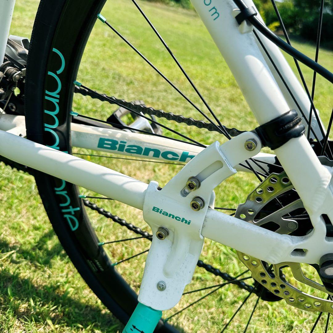 美品　2017年　Bianchi　カメレオン3　クロスバイク　ビアンキ