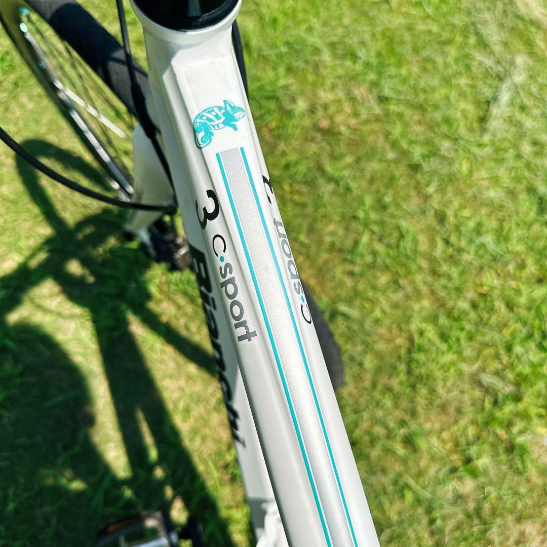 美品　2017年　Bianchi　カメレオン3　クロスバイク　ビアンキ