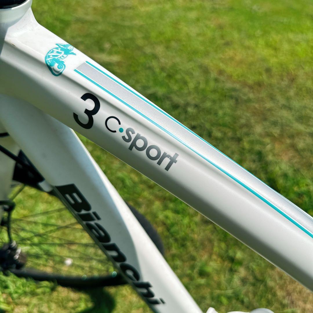 美品　2017年　Bianchi　カメレオン3　クロスバイク　ビアンキ