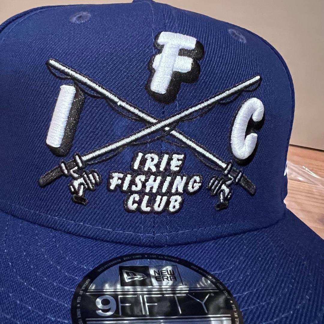 Irie Fishing Club 9FIFTY 帽子 NEW ERA 青