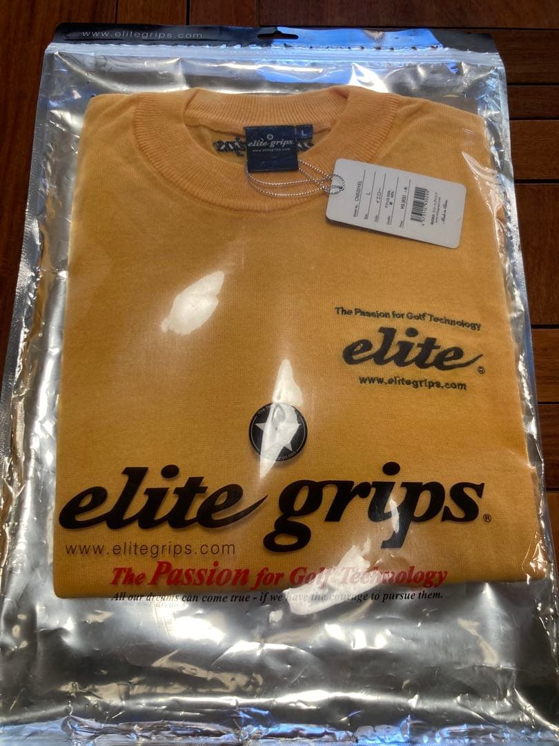 elite grips ゴルフ用セーター Lサイズ イエロー新品未使用品です