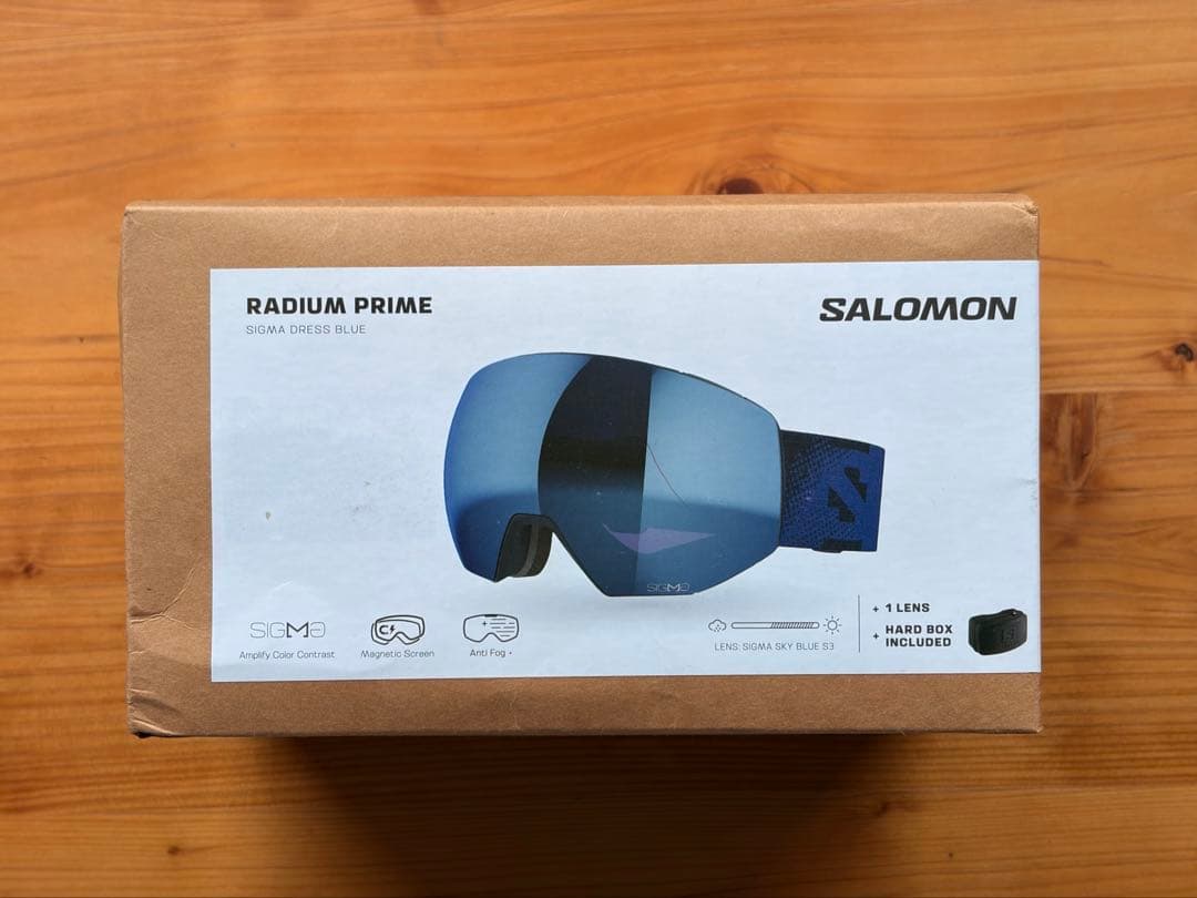 SALOMON RADIUM PRIME スキーゴーグル
