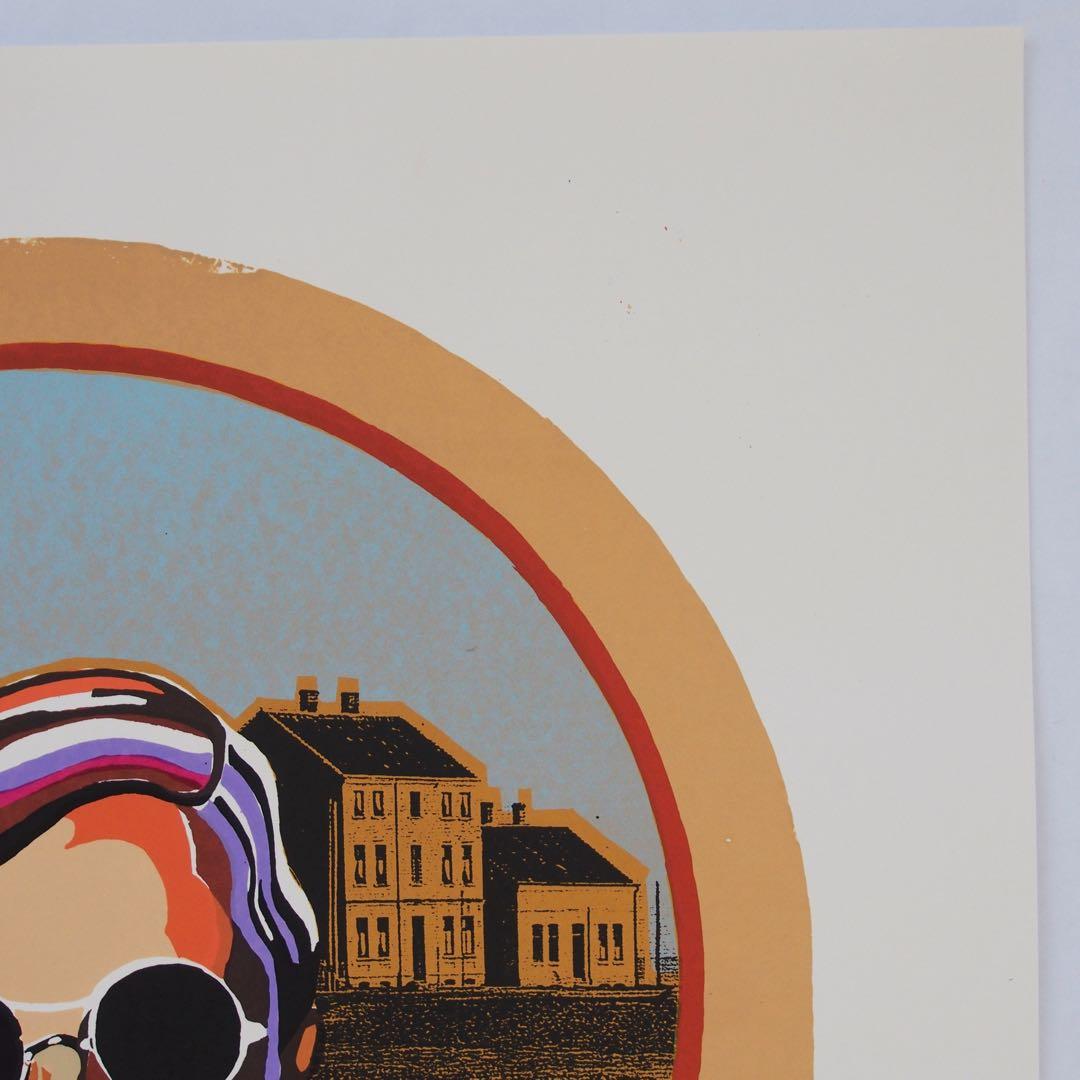 シルクスクリーン オリジナル 作品 アート 60s LP 版画 カルチャー