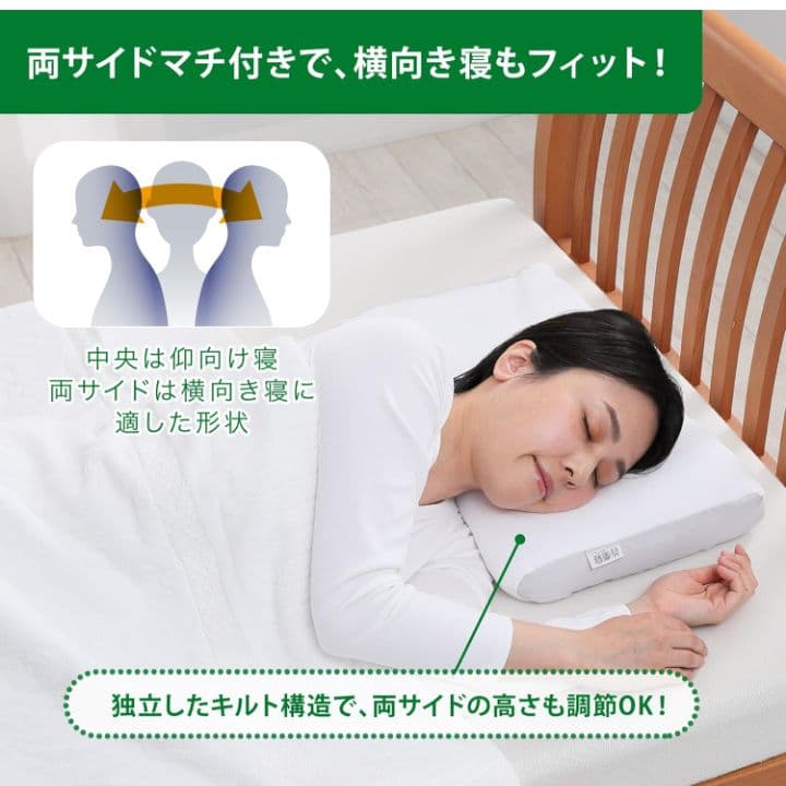 A 　nishikawa　西川　枕+カバー　首楽枕　YK