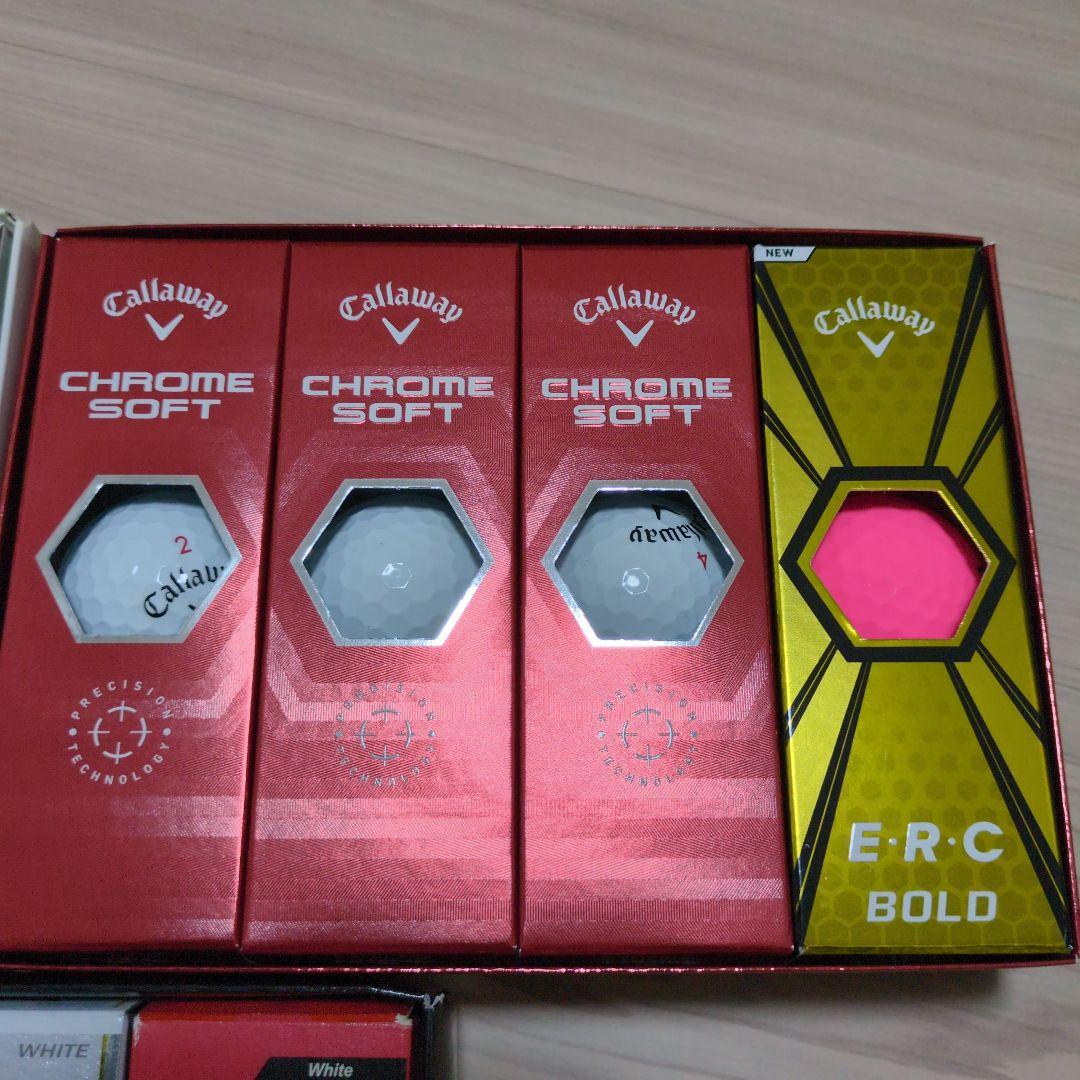 Callaway ゴルフボールセット Chrome Soft ERCまとめ売り