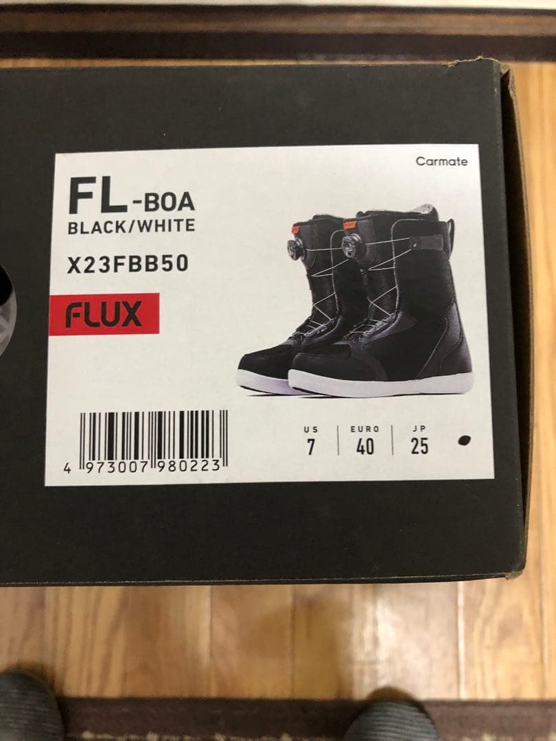 ⭐︎和製ベッカム⭐︎　FLUX ブーツ　FL-BOA 25センチ　(未使用)
