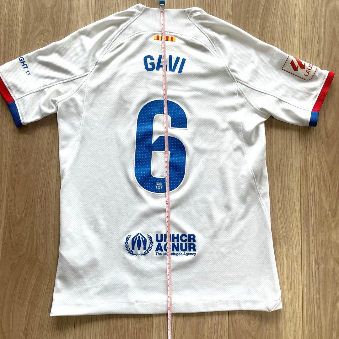 23-24年　FCバルセロナ　アウェイユニフォーム　Gavi