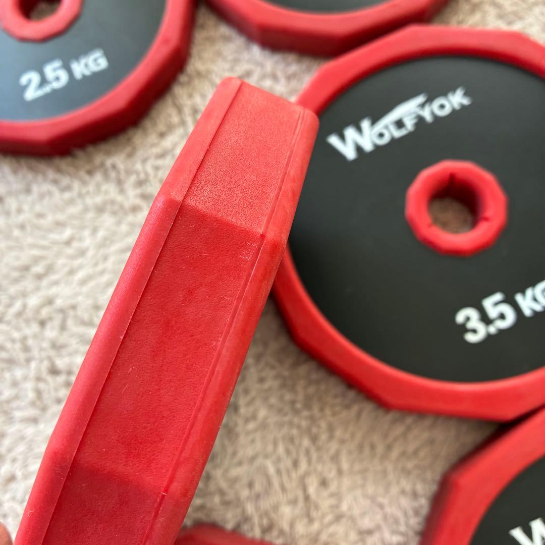 WOLFYOKプレート【3.5kg×4/2.5kg×4】=24kg