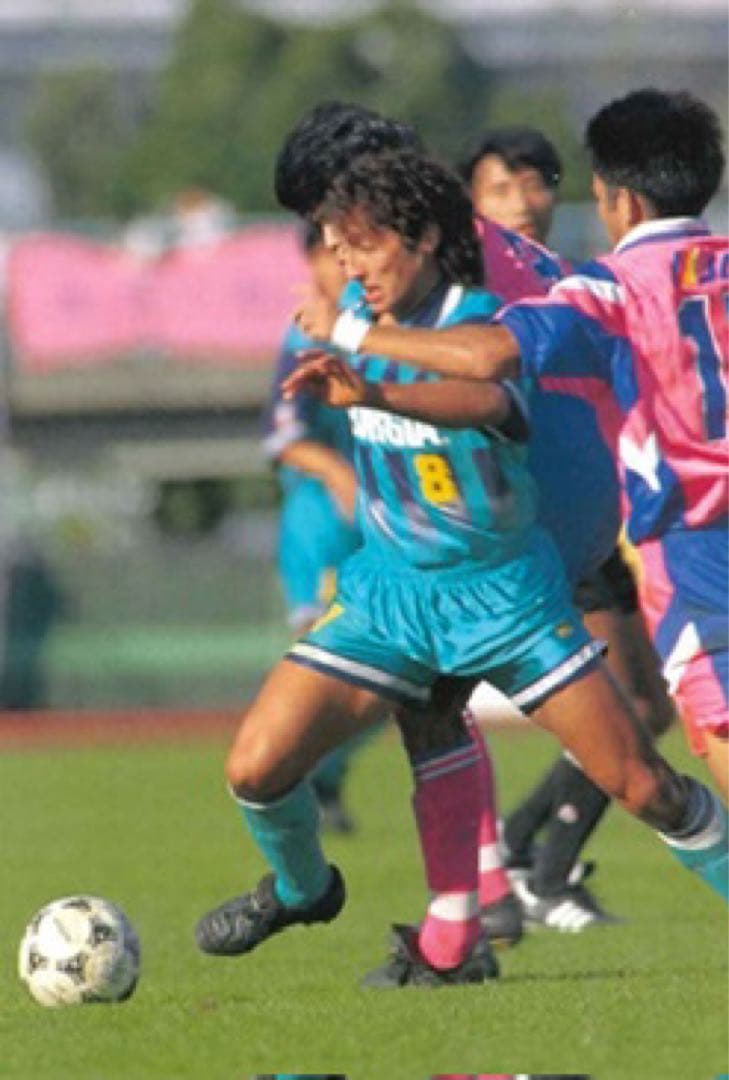 【希少品】アビスパ福岡1995 1996アウェイユニ　背番号18 admiral