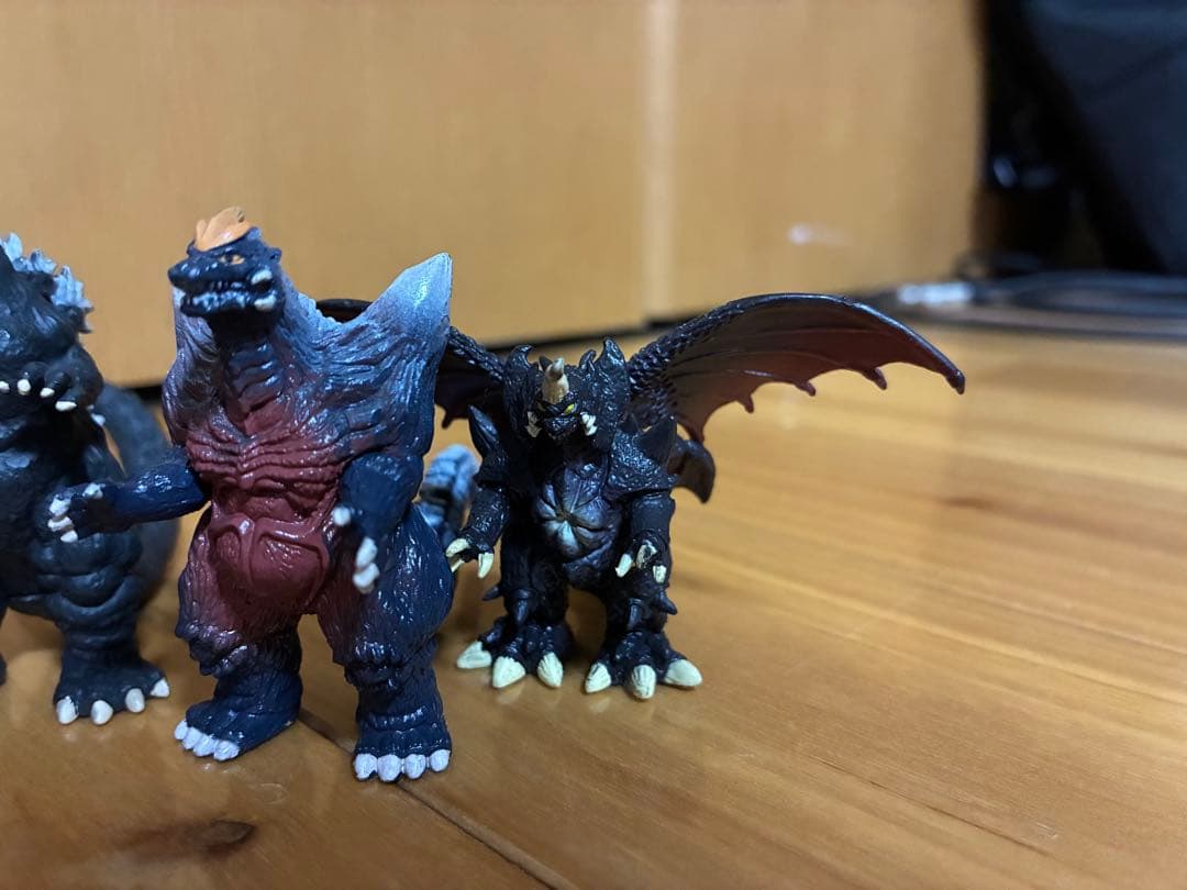 【当時物】昔のゴジラ フィギュア 10体セット まとめ売り 怪獣 おもちゃ