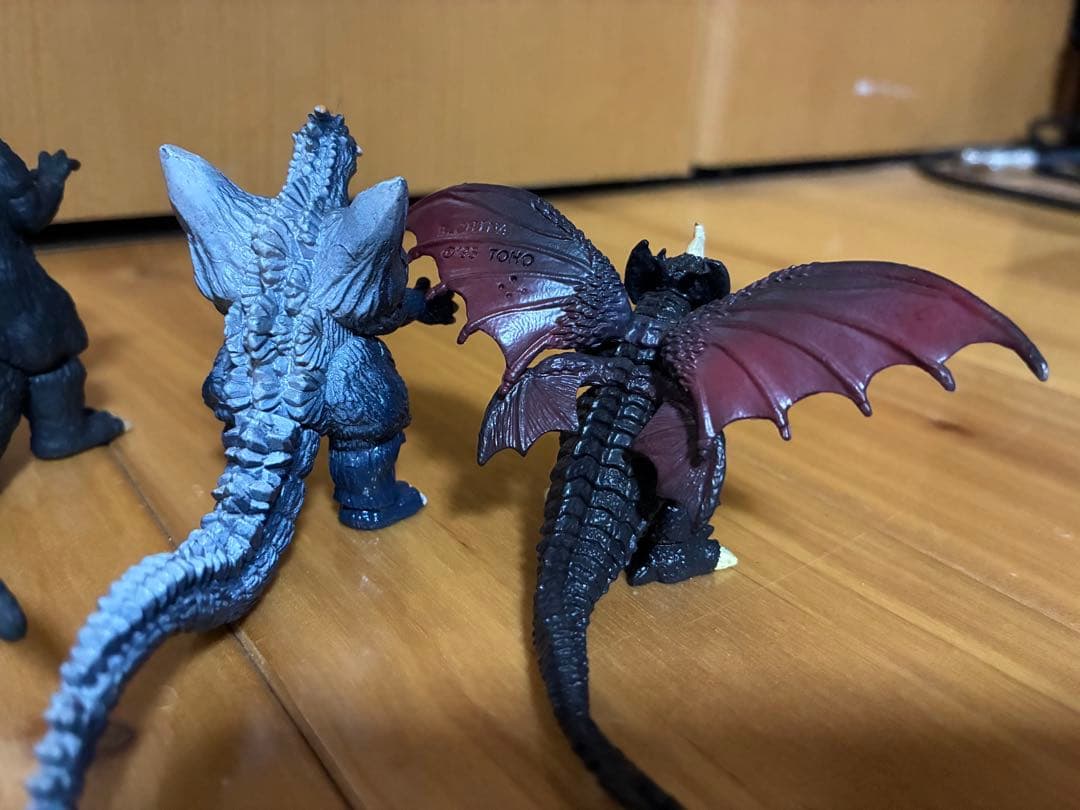 【当時物】昔のゴジラ フィギュア 10体セット まとめ売り 怪獣 おもちゃ