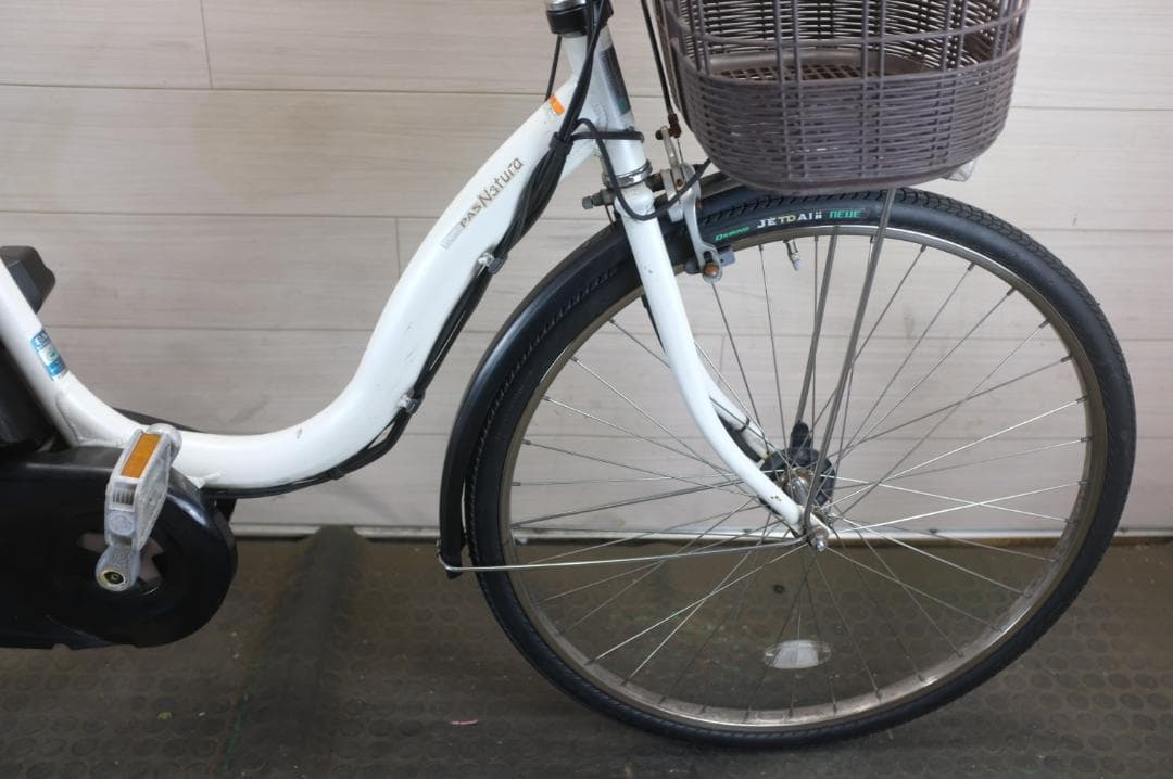 電動自転車ヤマハPAS　Natura　26インチ　3段　12.8Ah充電器あり