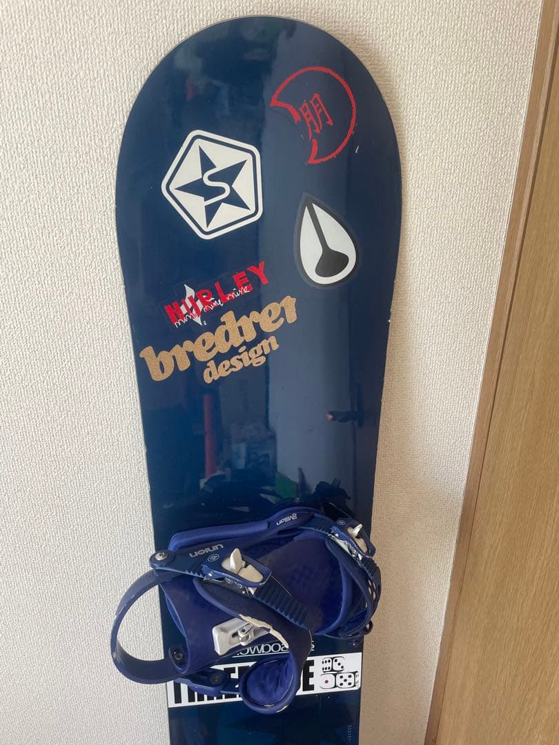 スノーボード　板　ビンディング　2点セット　moss king union