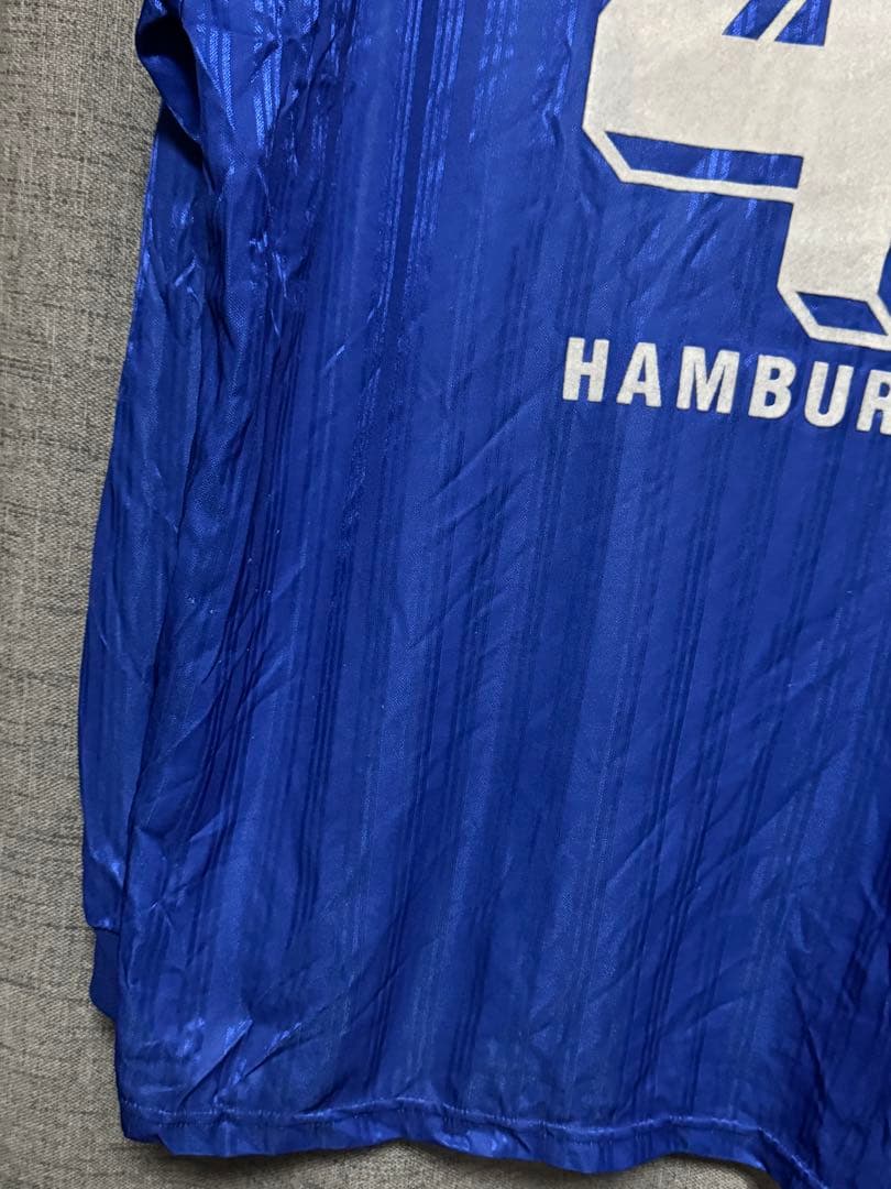90s adidas HAMBURG 長袖 サッカーシャツ
