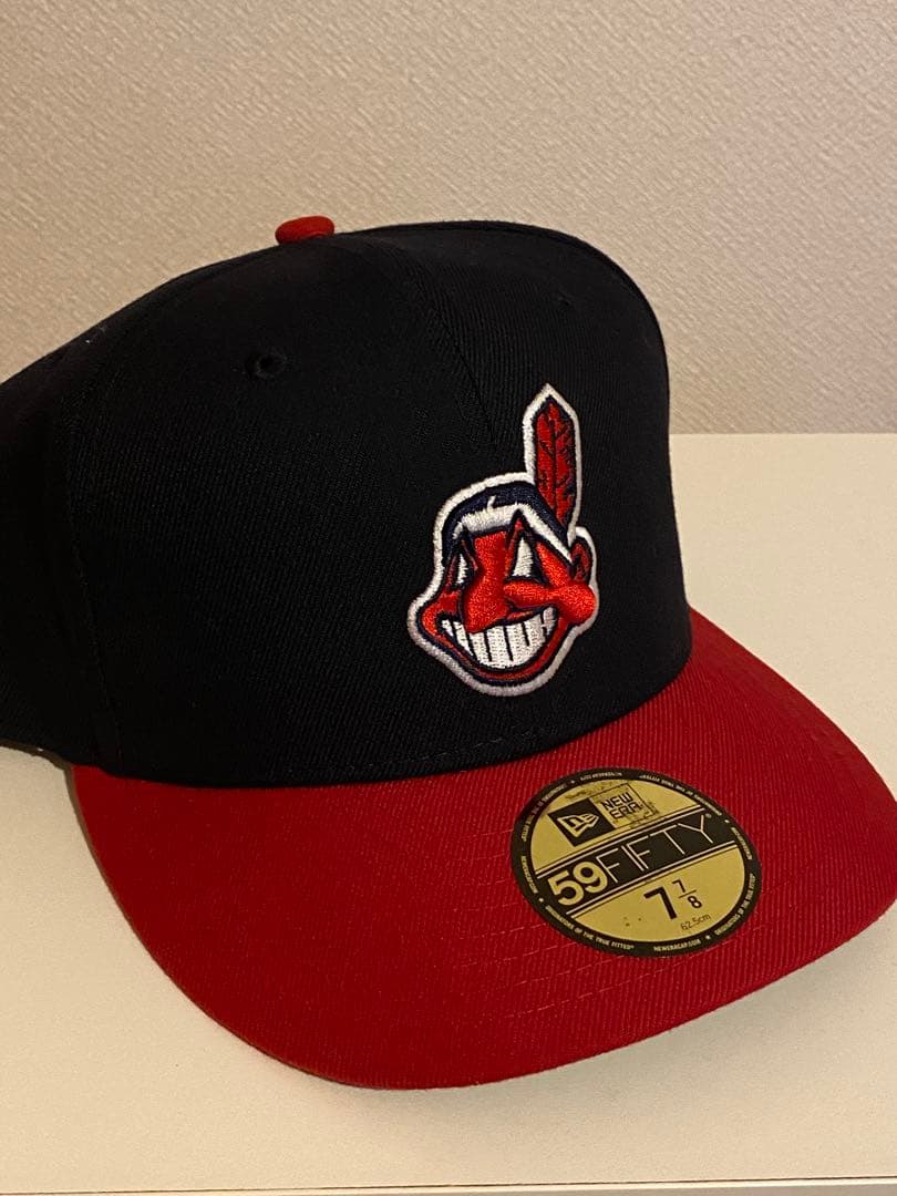 New Era 59FIFTY インディアンズ キャップ 7 7/8