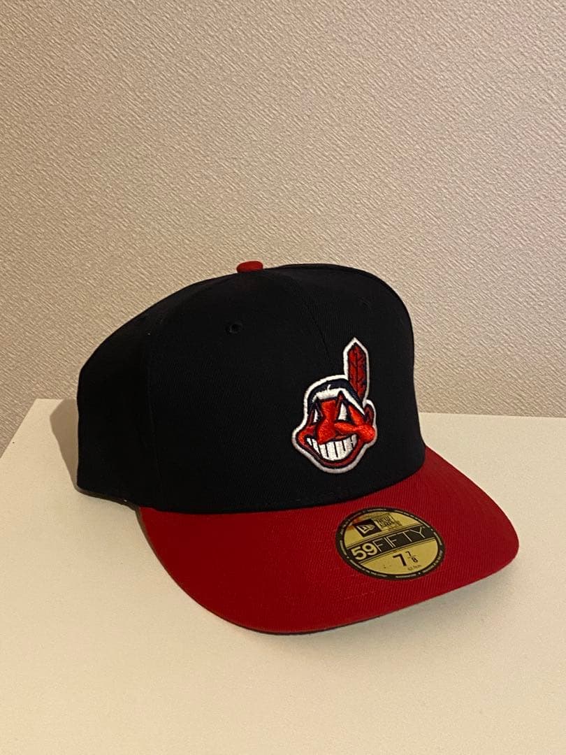 New Era 59FIFTY インディアンズ キャップ 7 7/8