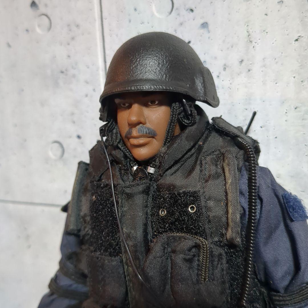 1/6 12インチ SWAT特殊部隊黒人隊員カスタムフィギュア CS118