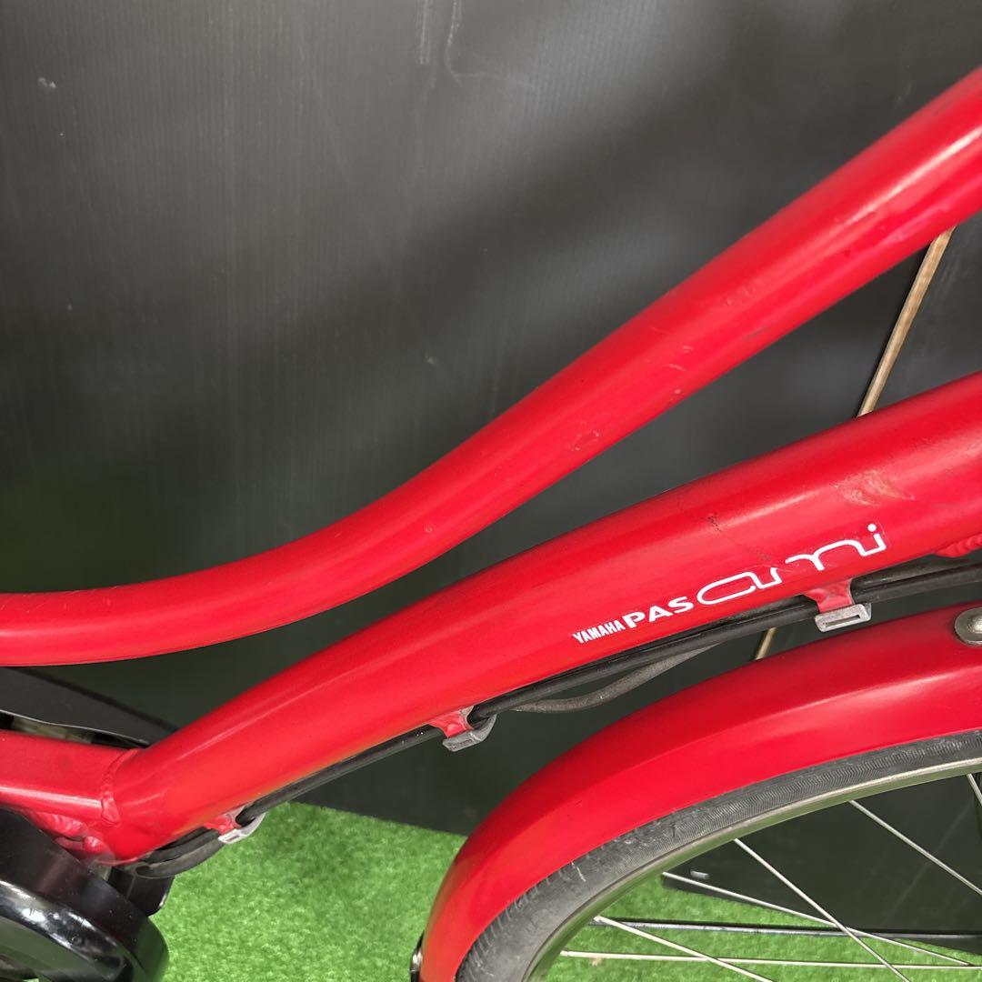 電動自転車 YAMAHA PAS ami レッド　61