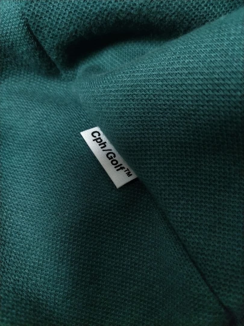 cph golf　キャプテンズヘルム ポロシャツ　グリーン　ボックスシルエット