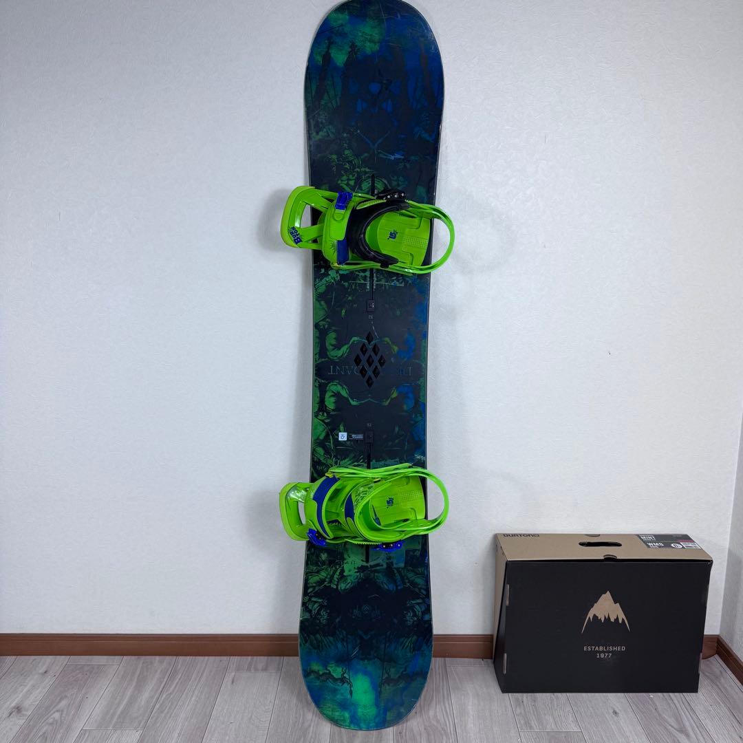 BURTON DESCENDANT 152cm スノーボードセット