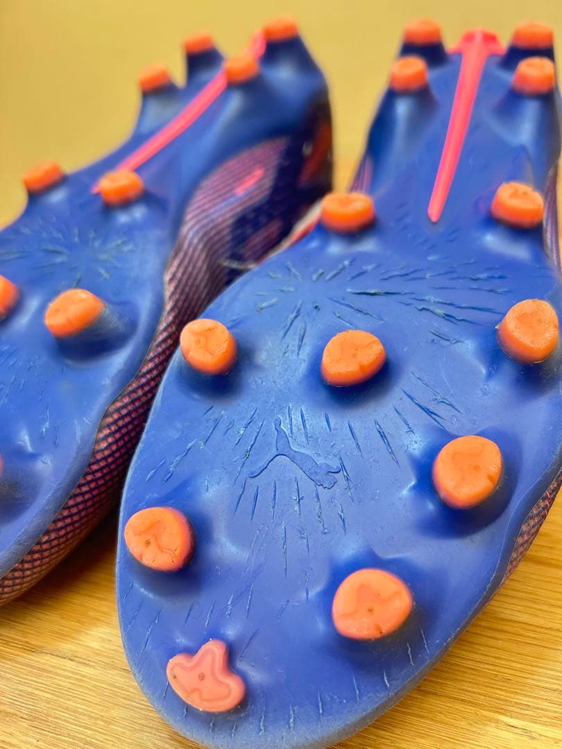 Puma サッカーシューズ ウルトラ5 27.5㎝ 青/ピンク