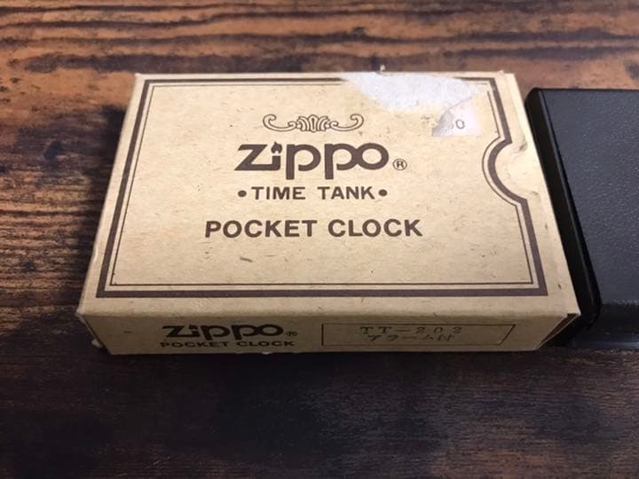 ZIPPO ポケットクロック　ジッポー