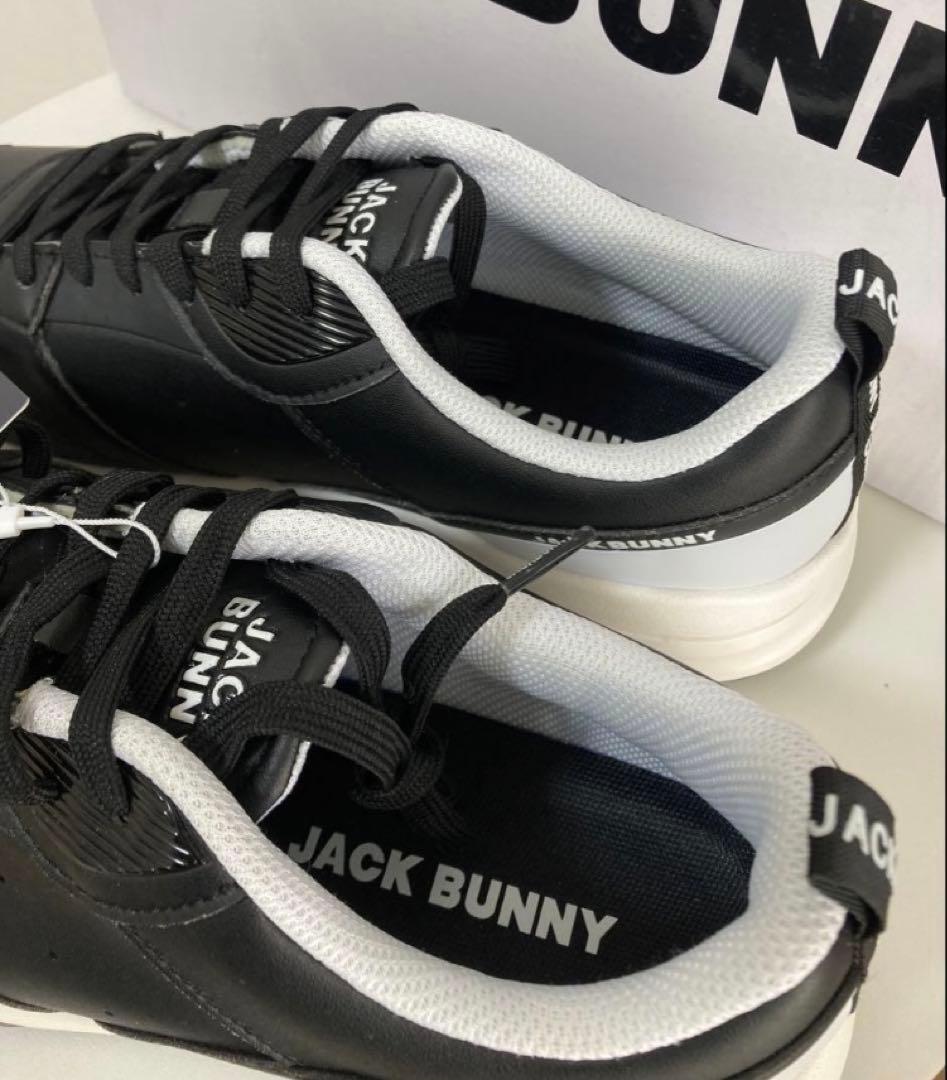 新品 パーリーゲイツ ジャックバニー AIR SOLEシューズ 黒 27.5cm