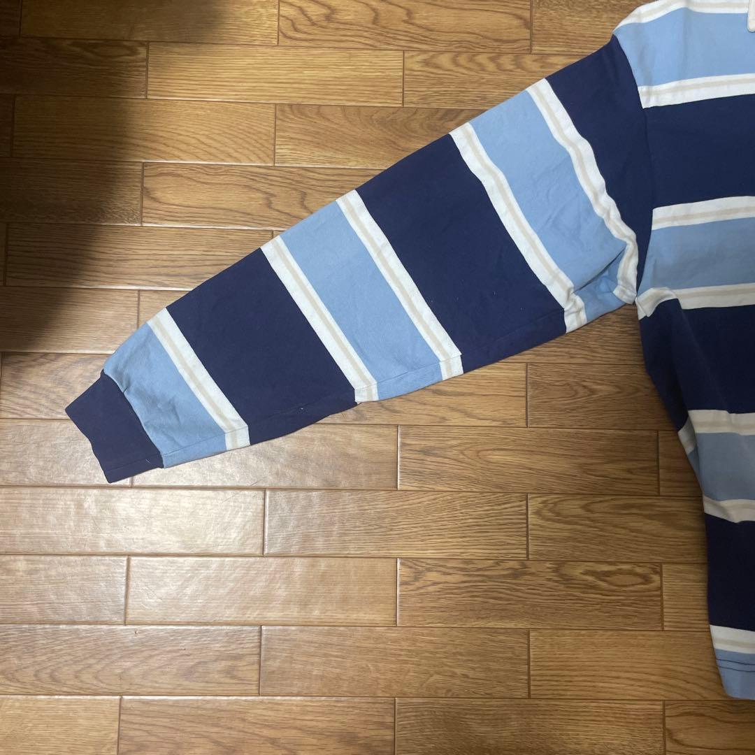 XLARGE ストライプ ラガーシャツ Mサイズ