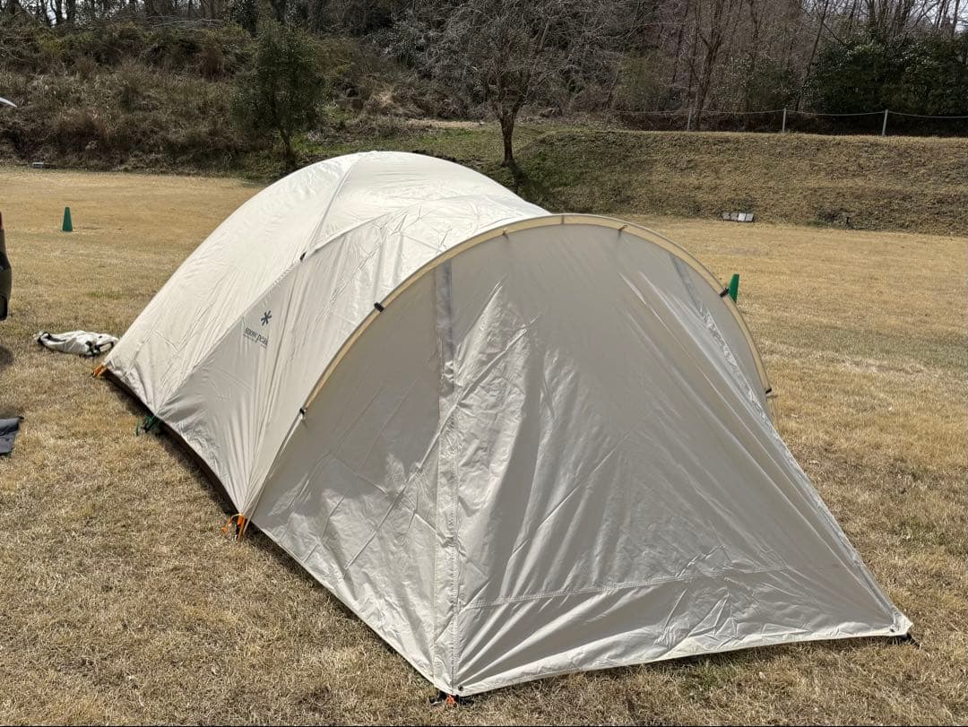 ★ peak★アメニティドームM★アイボリー★専用マットシートセット★