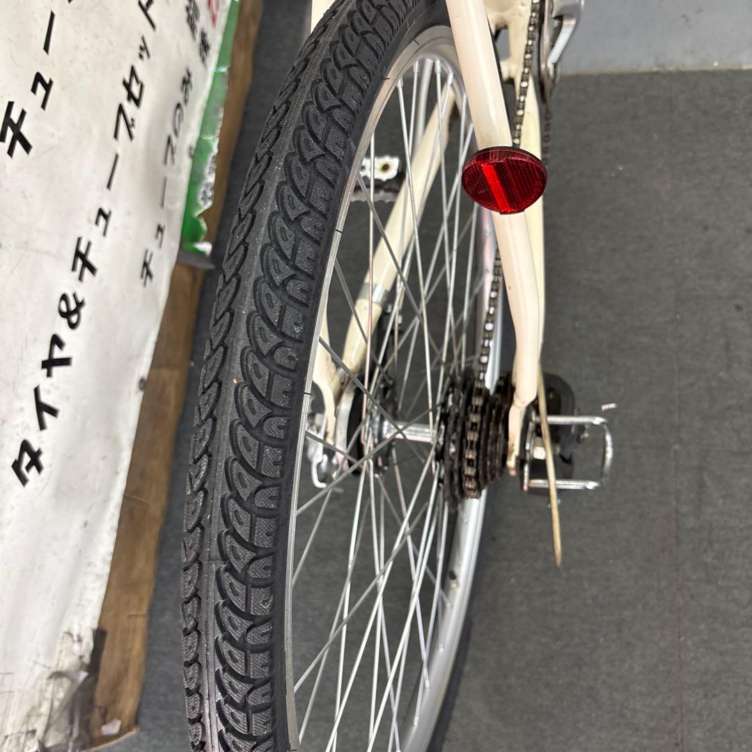 シティサイクル アイボリー 700C