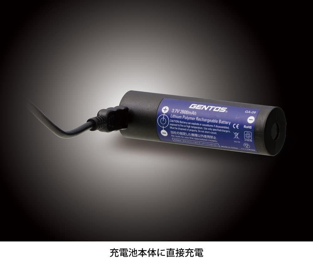 GENTOS(ジェントス) LED 懐中電灯 Gシリーズ USB充電式