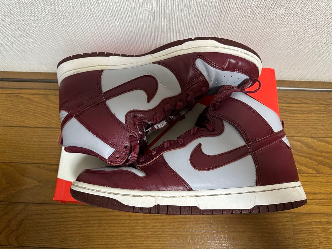 その他 Nike DunkHigh Dark BeetrootandWolf Grey
