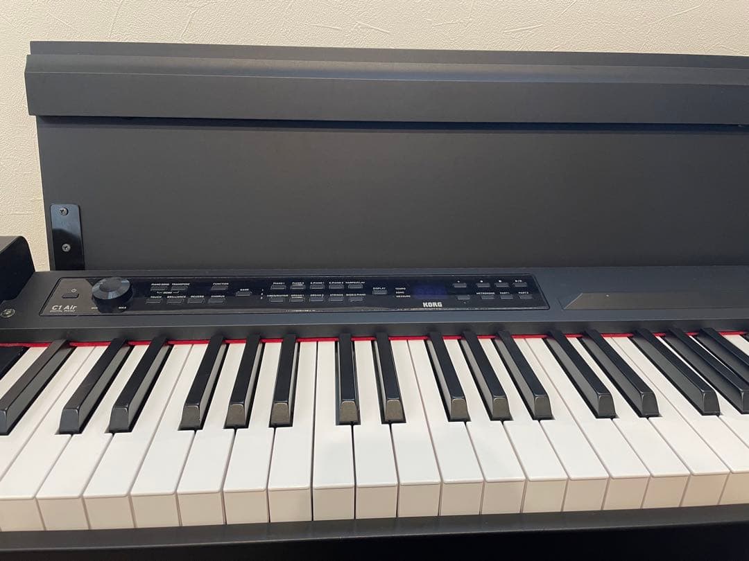 【値下げ】電子ピアノ　KORG C1 AIR BK コルグ　ブラック　デジタル
