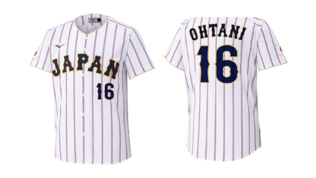 【東京ドーム現地渡し可】WBC2026大谷レプリカユニホーム;ホーム Lサイズ