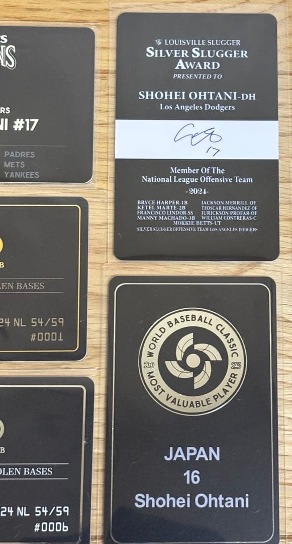 ⭐️大谷翔平⭐️記念カード5枚セット 50/50・WBC・MLB
