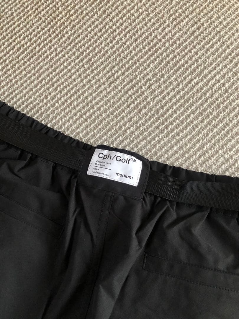 メンズウェア CPH/GOLF SIDE SLIT ADJUSTABLE SHORTS BLK