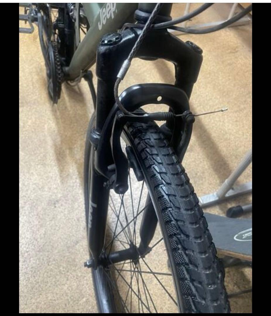 ジープ　マウンテンバイク　自転車