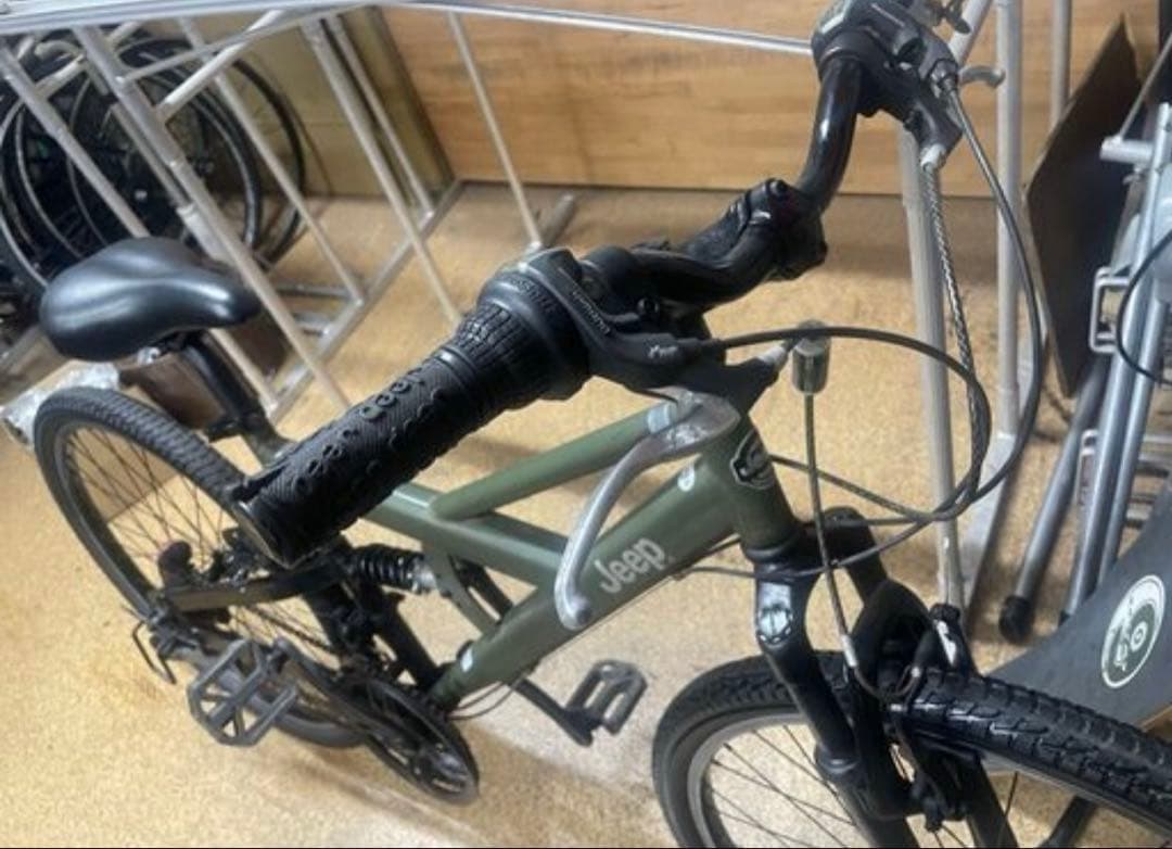 ジープ　マウンテンバイク　自転車