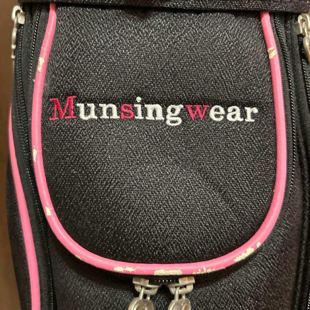 munsingwear ペンギン刺繍 ゴルフキャディーバッグ　おまけ付き。