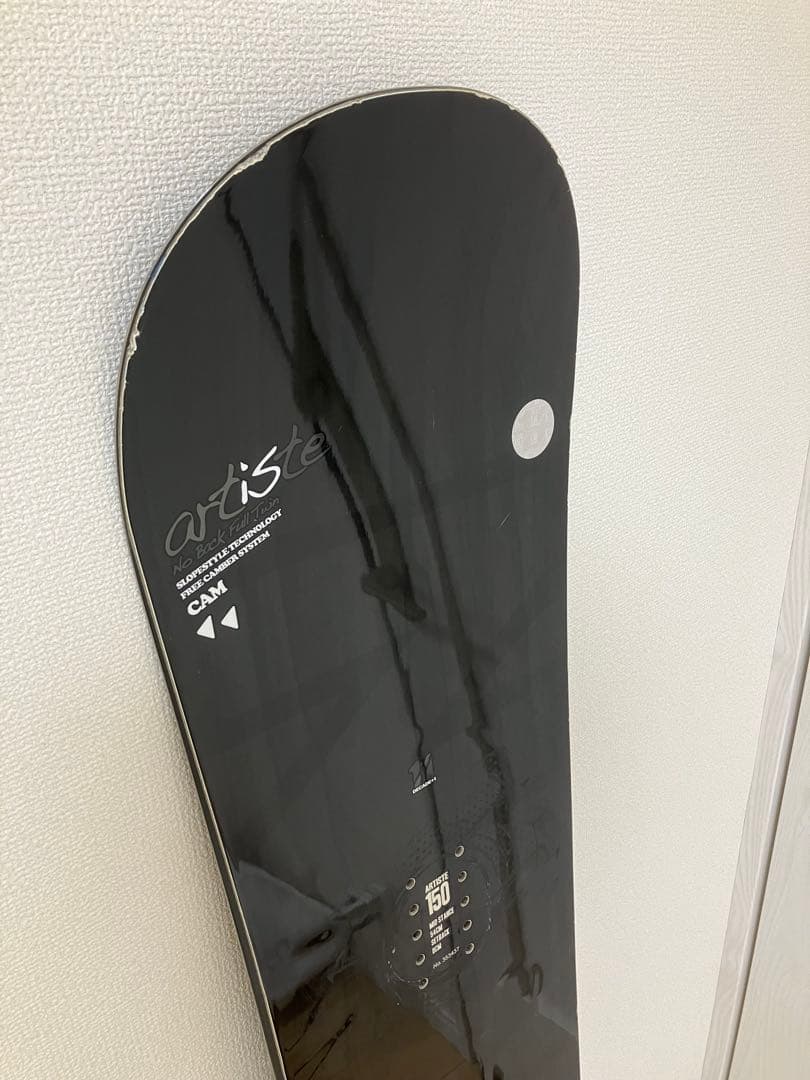スノーボード November ARTISTE BLACK LIMITED 150