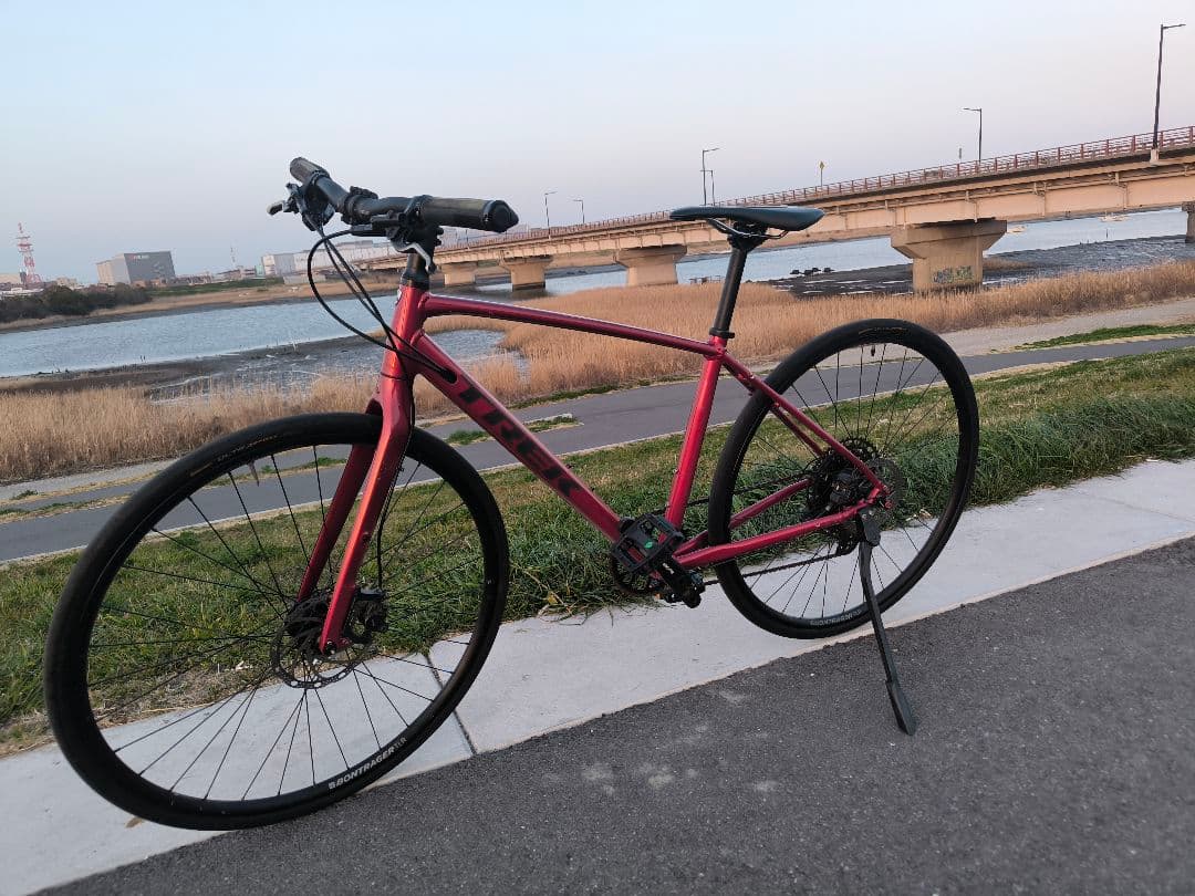 TREK FX3 DISC カスタム M クロスバイク 千葉で直接渡限定トレック