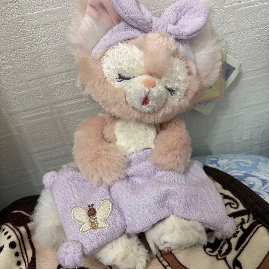 上海ディズニー　リーナベル　パジャマ　ぬいぐるみ　ぬいぐるみキーチェーンセット
