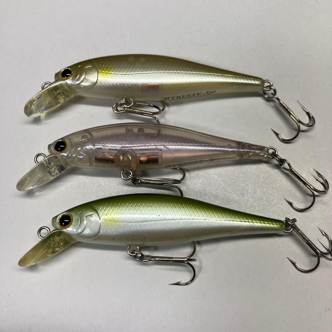 ラッキークラフト　　　ビーフリーズ　 ５タイプ ７セット