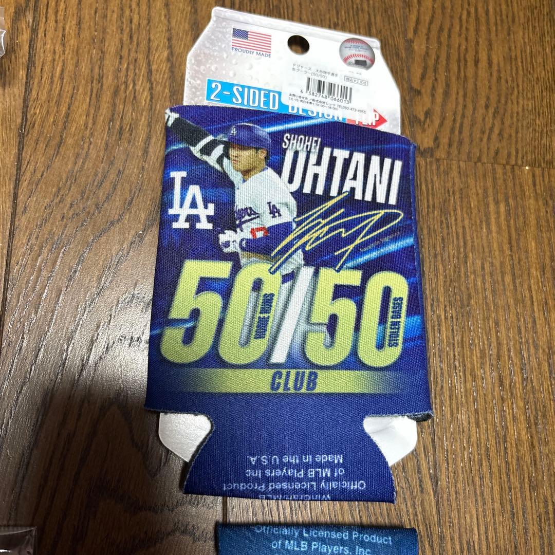 ドジャース　大谷翔平　50-50 グッズ　7点　バッグ　ピンバッジ ユニフォーム