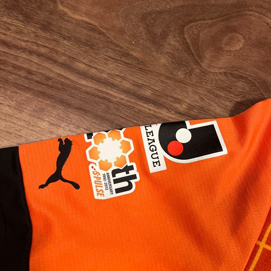清水エスパルス 2012 ユニフォーム 金文字 岩下敬輔