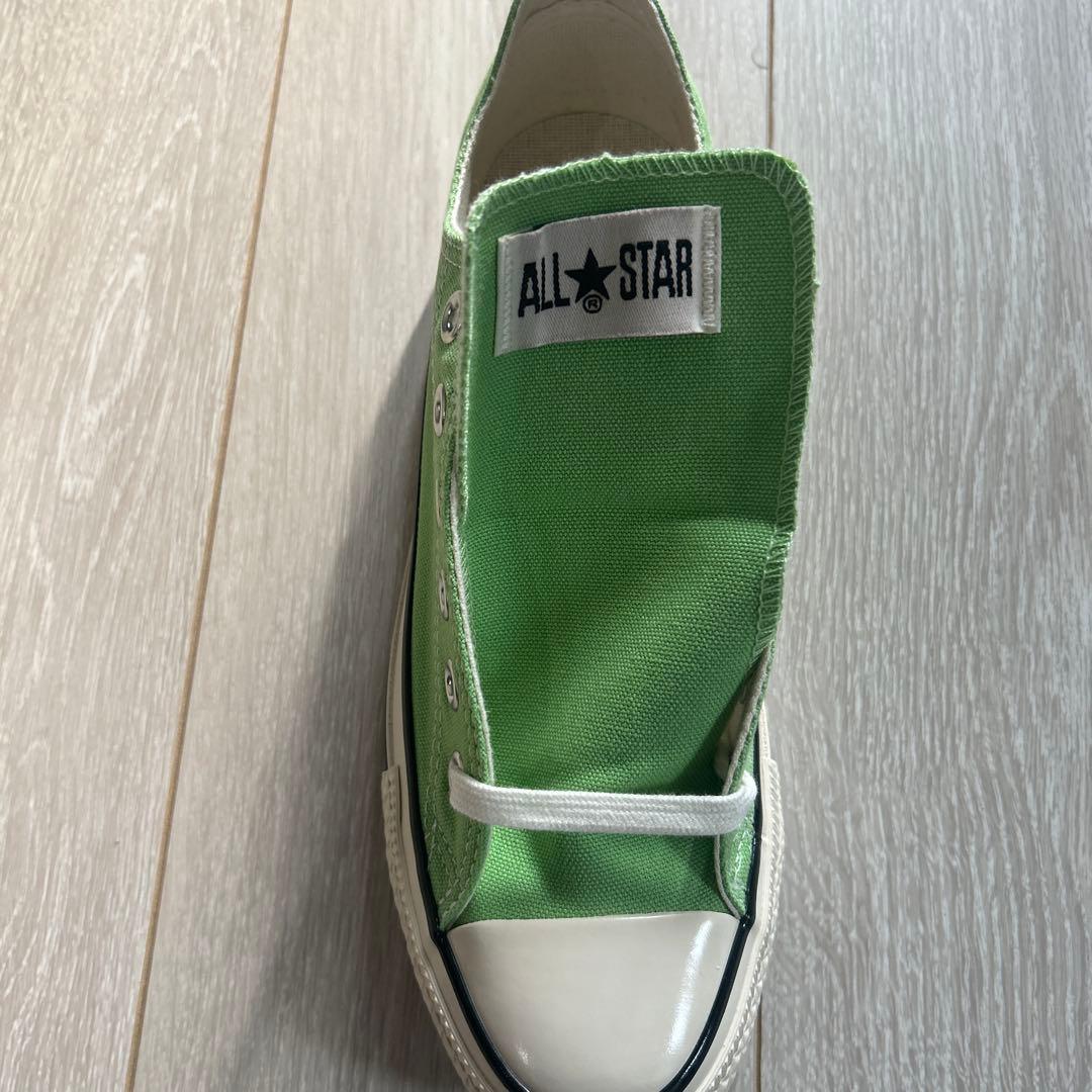 ALL STAR US COLORS OX 蛍光グリーン 6 USA