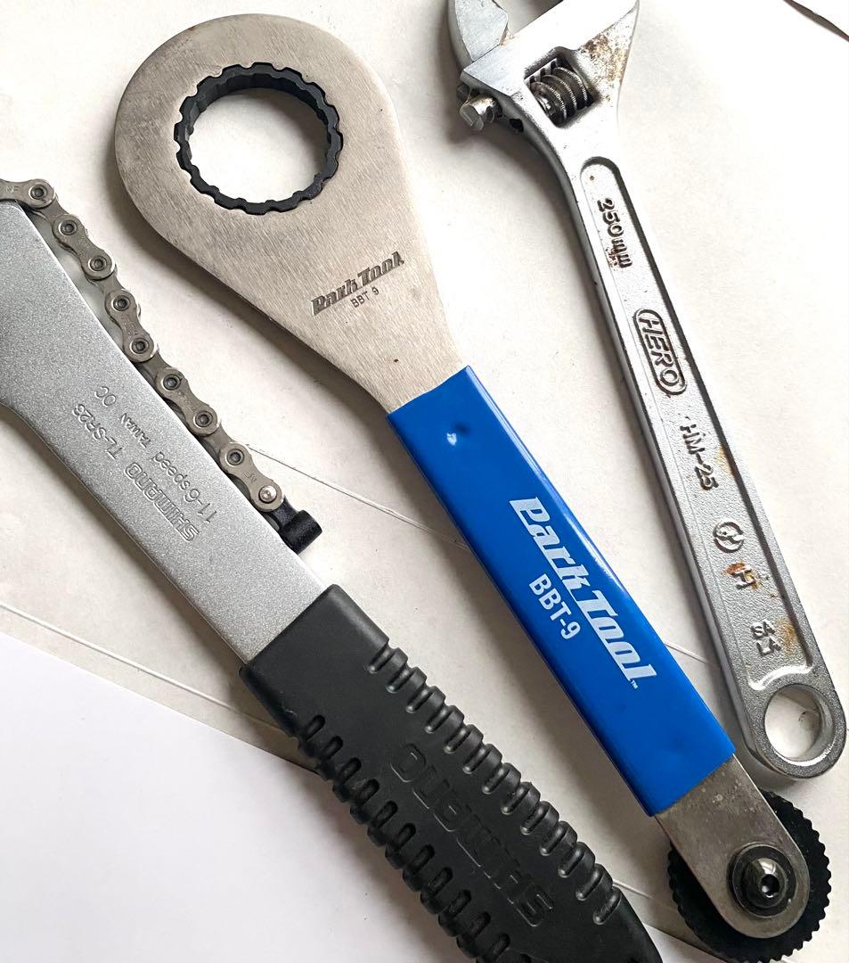 ParkToolBBP-9&シマノTL-SR23 他、工具3点セット