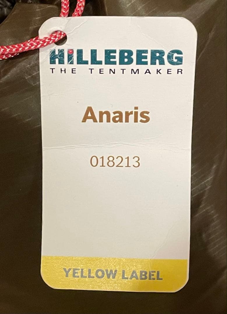 【新品未使用品】HILLEBERG Anaris ヒルバーグ アナリス　テント