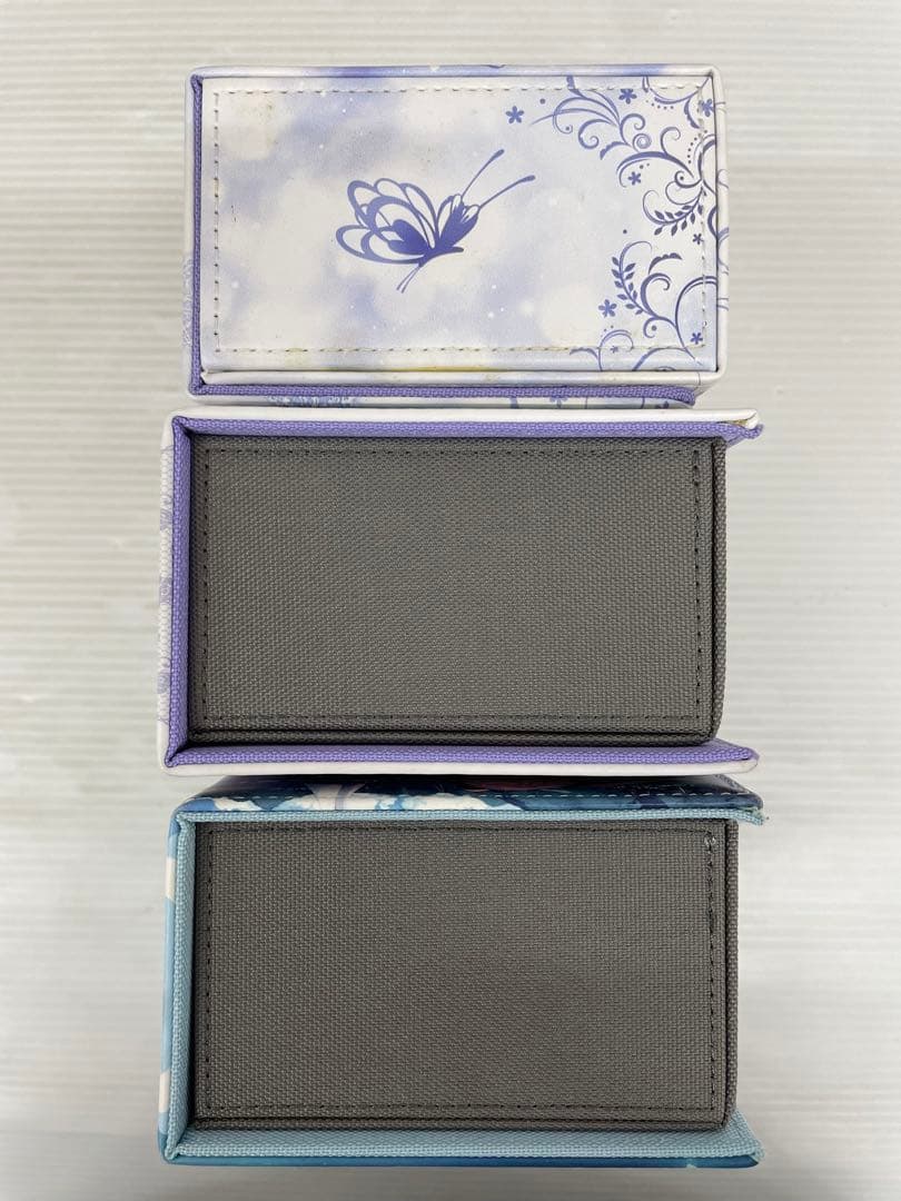 kncard75-2986 合皮製デッキケース　サプライ　まとめ売り　現状品