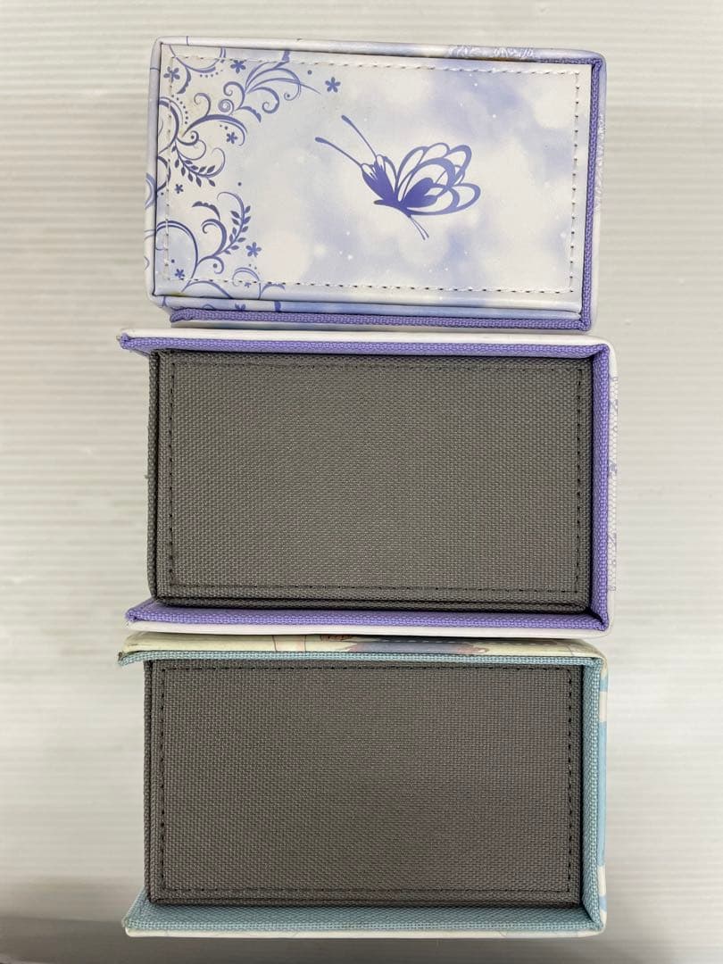 kncard75-2986 合皮製デッキケース　サプライ　まとめ売り　現状品